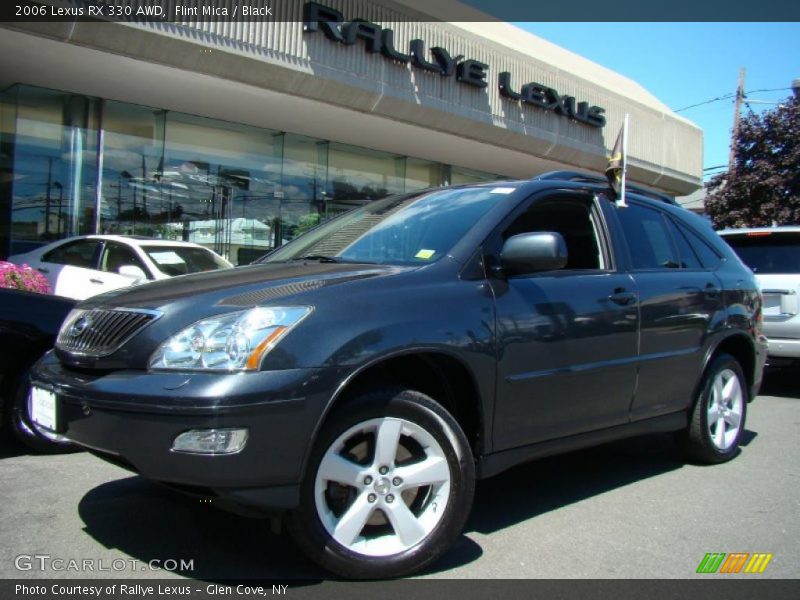 Flint Mica / Black 2006 Lexus RX 330 AWD