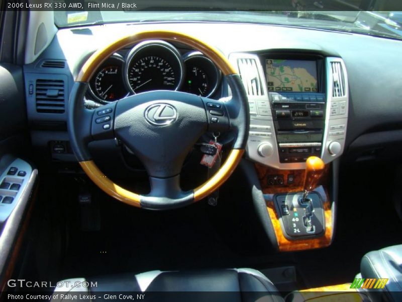 Flint Mica / Black 2006 Lexus RX 330 AWD
