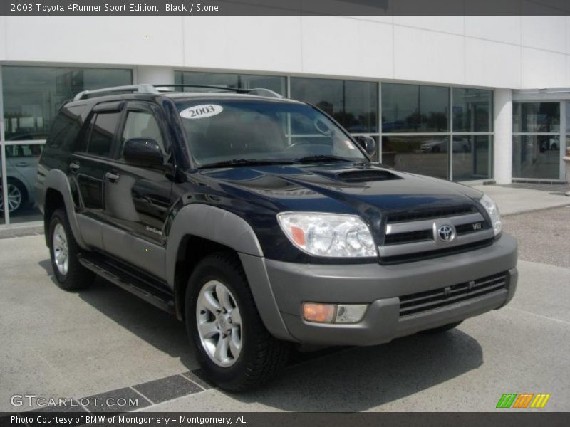 Black / Stone 2003 Toyota 4Runner Sport Edition