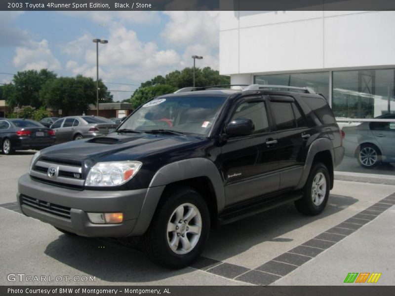 Black / Stone 2003 Toyota 4Runner Sport Edition