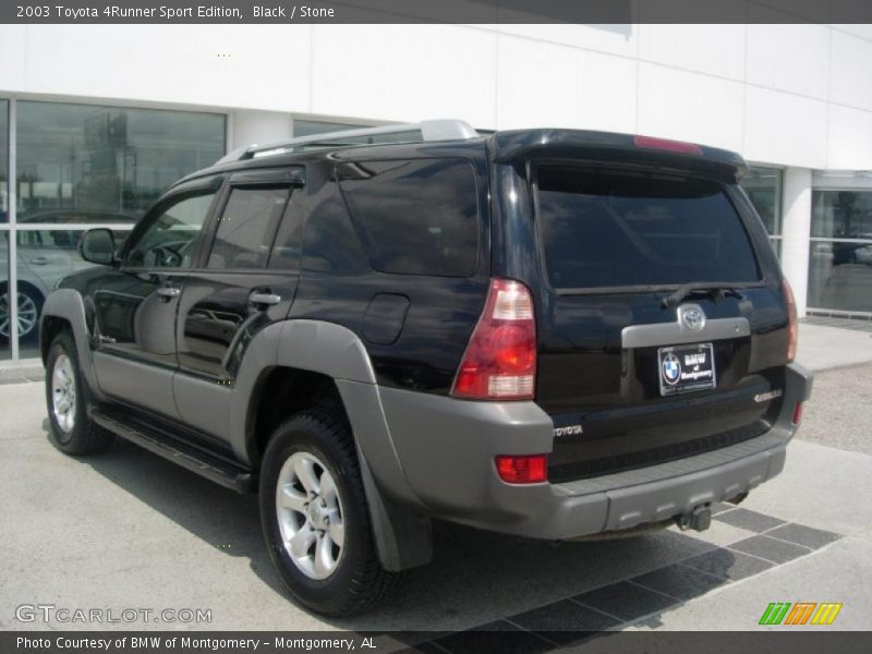 Black / Stone 2003 Toyota 4Runner Sport Edition