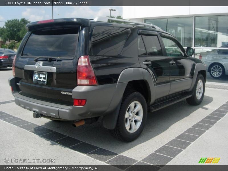 Black / Stone 2003 Toyota 4Runner Sport Edition