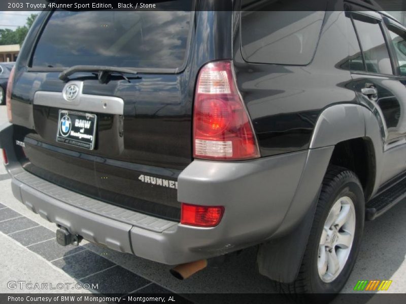 Black / Stone 2003 Toyota 4Runner Sport Edition