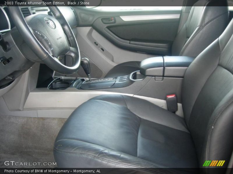 Black / Stone 2003 Toyota 4Runner Sport Edition