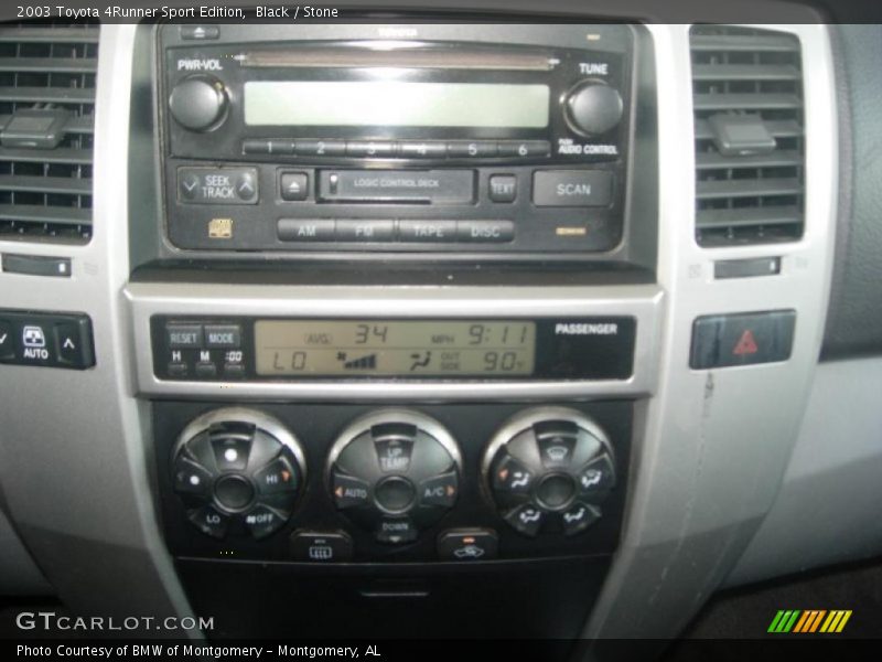 Black / Stone 2003 Toyota 4Runner Sport Edition