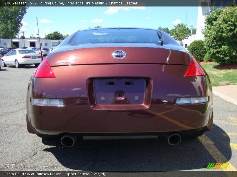 Interlagos Fire Metallic / Charcoal Leather 2006 Nissan 350Z Touring Coupe