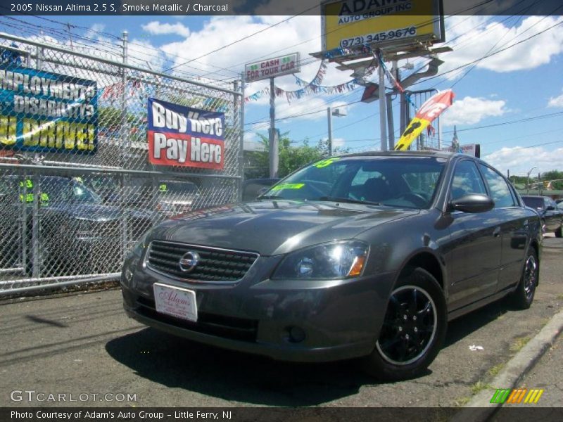 Smoke Metallic / Charcoal 2005 Nissan Altima 2.5 S