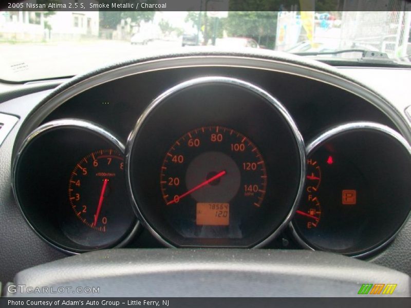 Smoke Metallic / Charcoal 2005 Nissan Altima 2.5 S