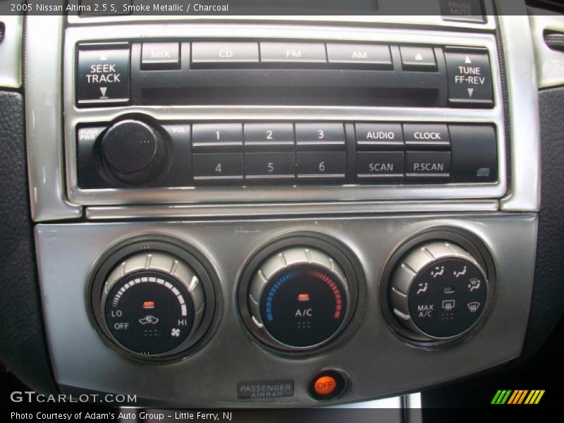 Smoke Metallic / Charcoal 2005 Nissan Altima 2.5 S