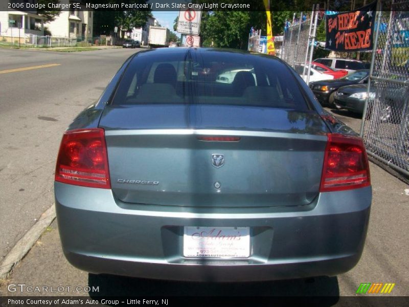 Magnesium Pearlcoat / Dark Slate Gray/Light Graystone 2006 Dodge Charger SE