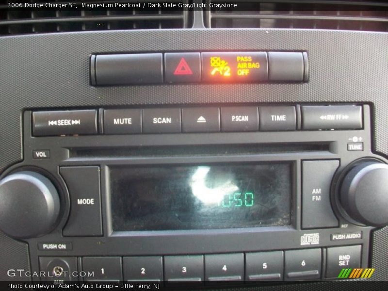 Magnesium Pearlcoat / Dark Slate Gray/Light Graystone 2006 Dodge Charger SE