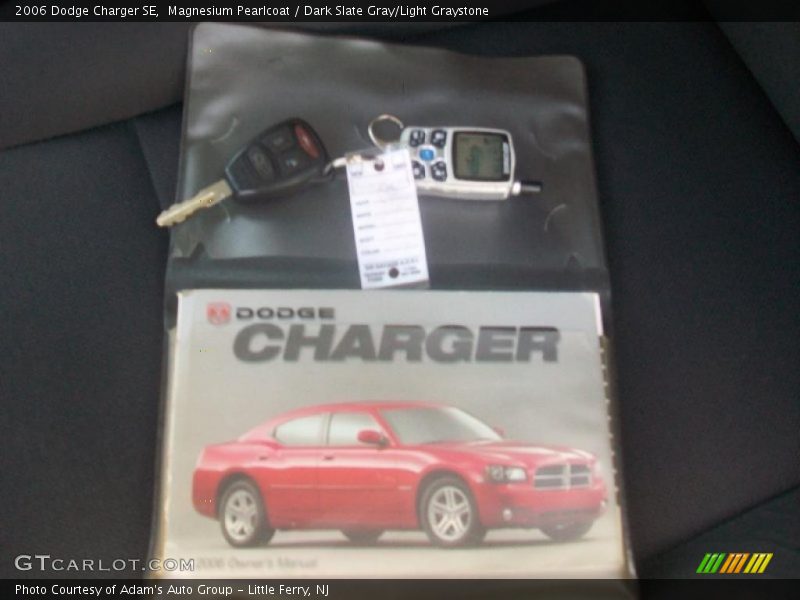 Magnesium Pearlcoat / Dark Slate Gray/Light Graystone 2006 Dodge Charger SE