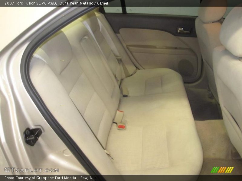 Dune Pearl Metallic / Camel 2007 Ford Fusion SE V6 AWD