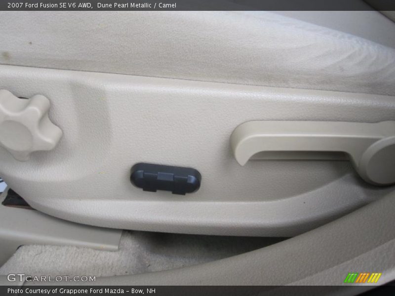 Dune Pearl Metallic / Camel 2007 Ford Fusion SE V6 AWD