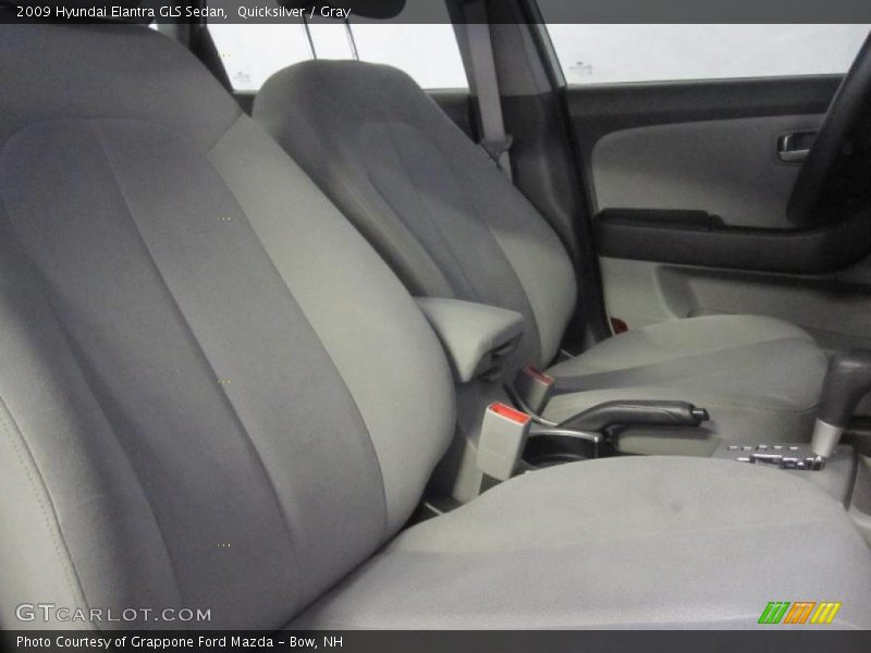 Quicksilver / Gray 2009 Hyundai Elantra GLS Sedan