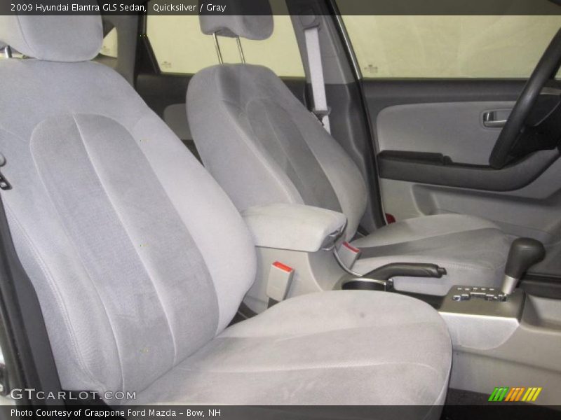 Quicksilver / Gray 2009 Hyundai Elantra GLS Sedan