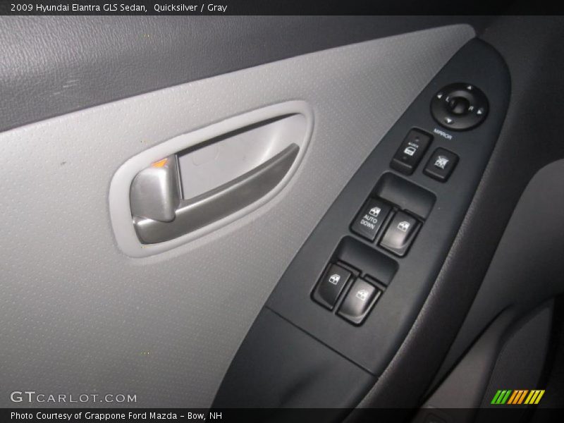 Quicksilver / Gray 2009 Hyundai Elantra GLS Sedan