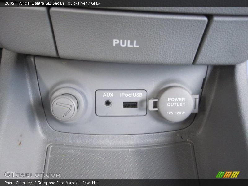 Quicksilver / Gray 2009 Hyundai Elantra GLS Sedan