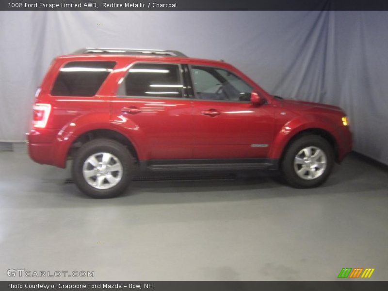 Redfire Metallic / Charcoal 2008 Ford Escape Limited 4WD