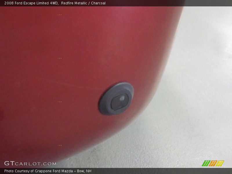 Redfire Metallic / Charcoal 2008 Ford Escape Limited 4WD