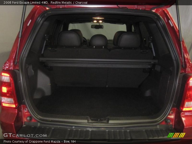 Redfire Metallic / Charcoal 2008 Ford Escape Limited 4WD