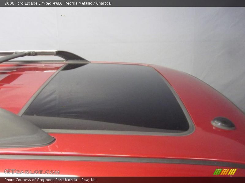 Redfire Metallic / Charcoal 2008 Ford Escape Limited 4WD