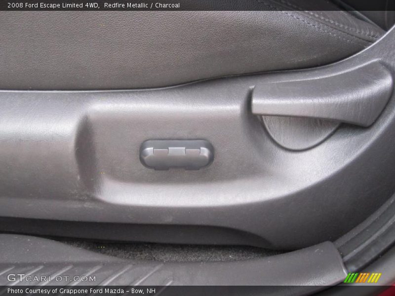 Redfire Metallic / Charcoal 2008 Ford Escape Limited 4WD