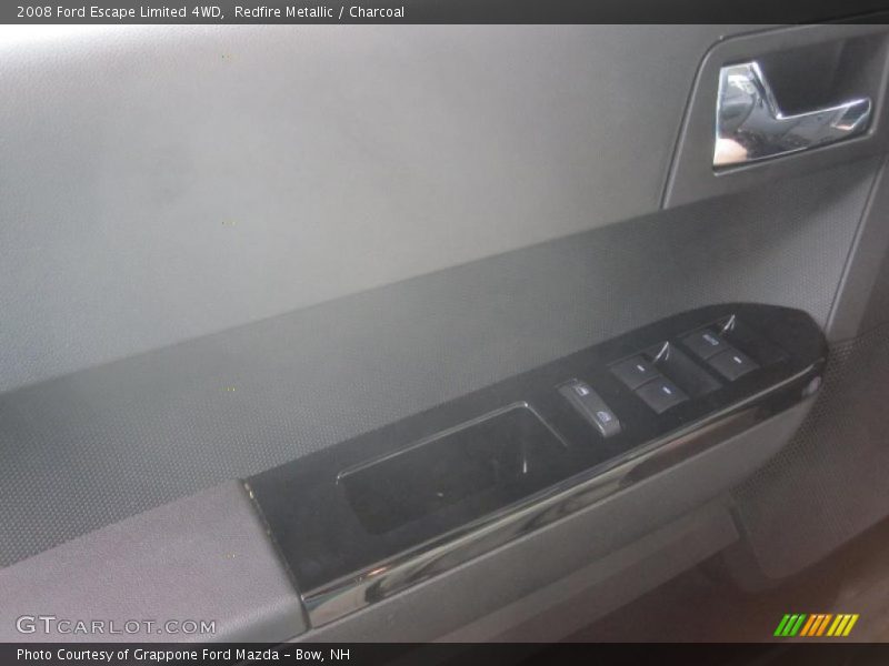Redfire Metallic / Charcoal 2008 Ford Escape Limited 4WD