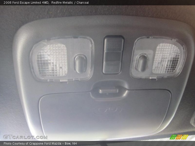 Redfire Metallic / Charcoal 2008 Ford Escape Limited 4WD