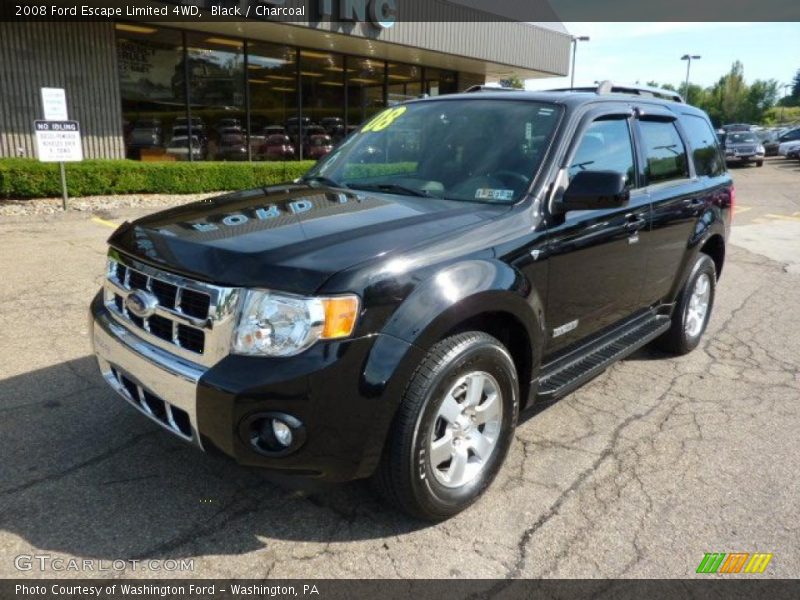 Black / Charcoal 2008 Ford Escape Limited 4WD