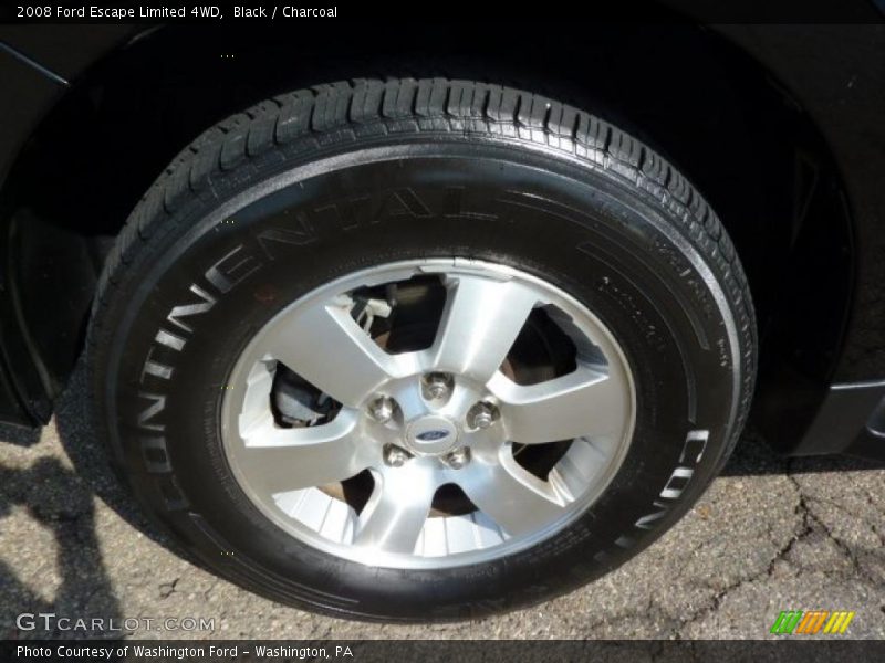 Black / Charcoal 2008 Ford Escape Limited 4WD