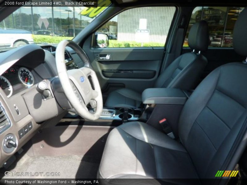 Black / Charcoal 2008 Ford Escape Limited 4WD