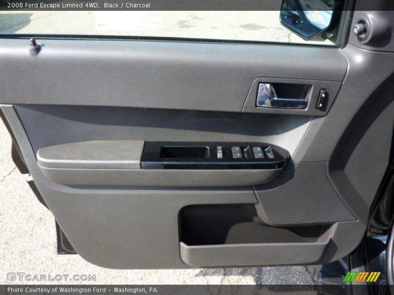 Black / Charcoal 2008 Ford Escape Limited 4WD