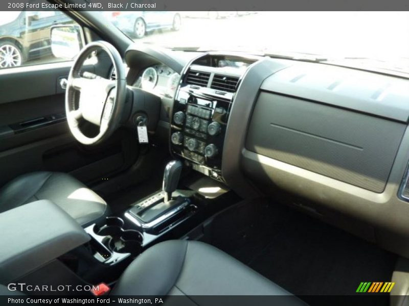 Black / Charcoal 2008 Ford Escape Limited 4WD
