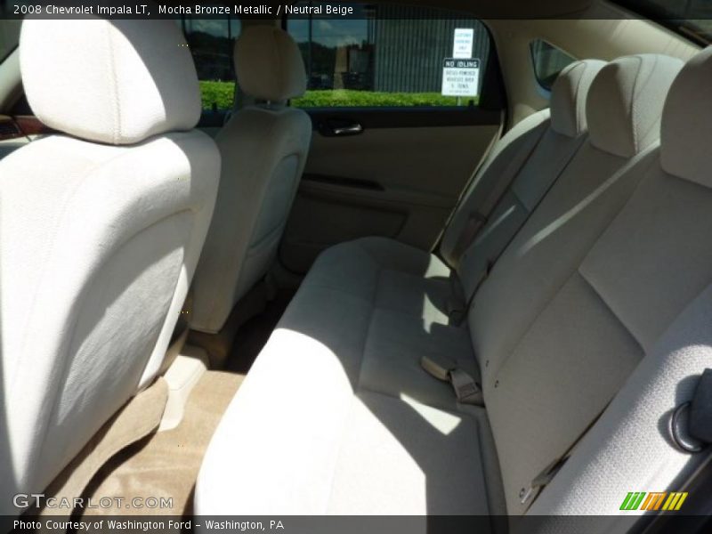 Mocha Bronze Metallic / Neutral Beige 2008 Chevrolet Impala LT
