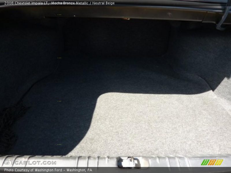 Mocha Bronze Metallic / Neutral Beige 2008 Chevrolet Impala LT
