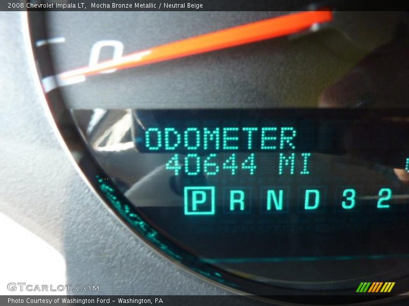 Mocha Bronze Metallic / Neutral Beige 2008 Chevrolet Impala LT