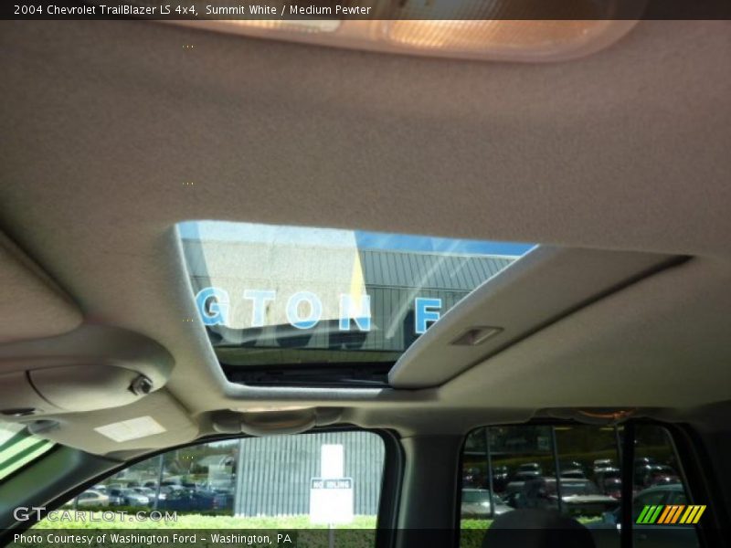 Summit White / Medium Pewter 2004 Chevrolet TrailBlazer LS 4x4