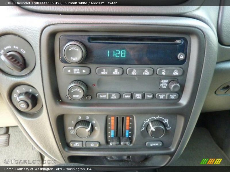 Summit White / Medium Pewter 2004 Chevrolet TrailBlazer LS 4x4