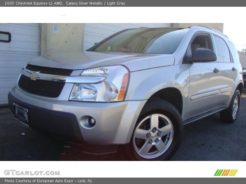 Galaxy Silver Metallic / Light Gray 2005 Chevrolet Equinox LS AWD