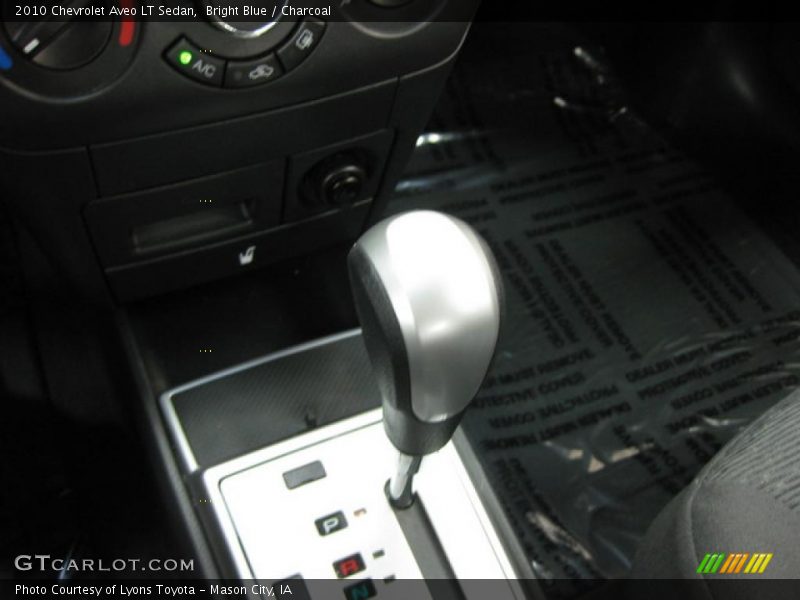 Bright Blue / Charcoal 2010 Chevrolet Aveo LT Sedan