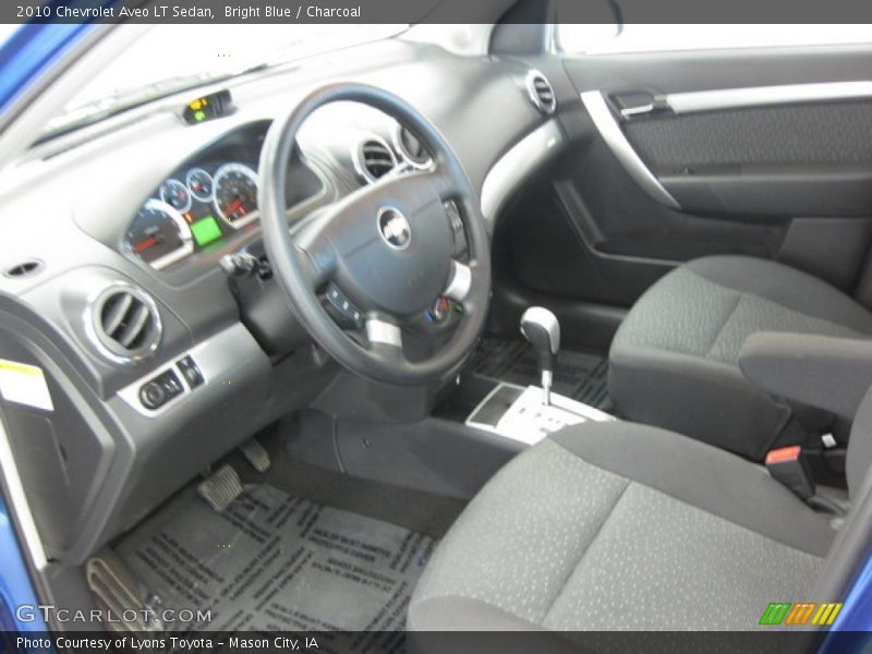 Bright Blue / Charcoal 2010 Chevrolet Aveo LT Sedan