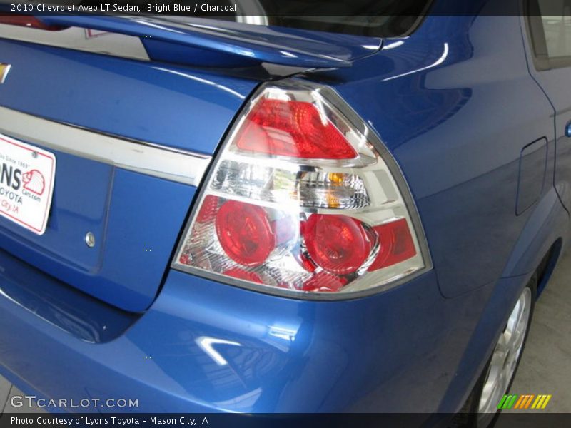 Bright Blue / Charcoal 2010 Chevrolet Aveo LT Sedan