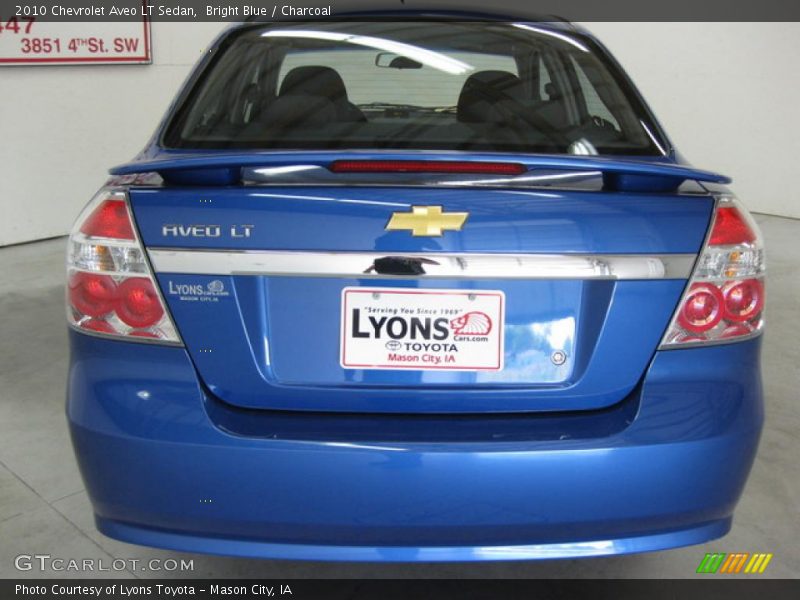 Bright Blue / Charcoal 2010 Chevrolet Aveo LT Sedan