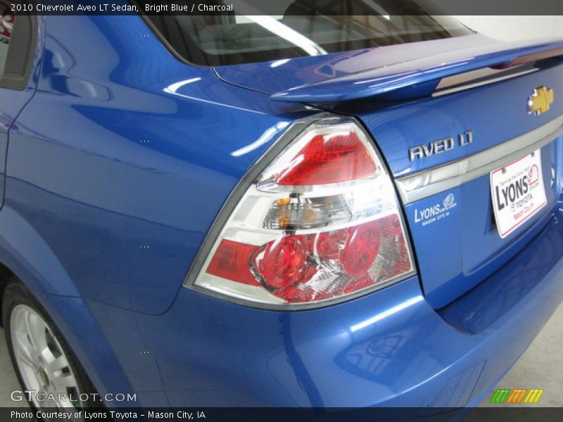 Bright Blue / Charcoal 2010 Chevrolet Aveo LT Sedan