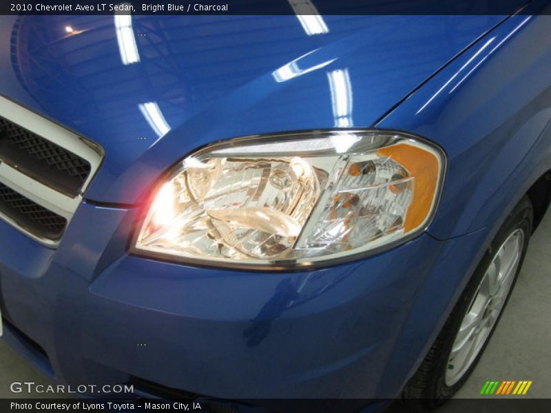 Bright Blue / Charcoal 2010 Chevrolet Aveo LT Sedan