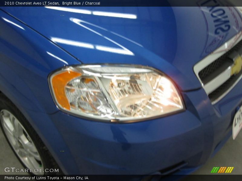 Bright Blue / Charcoal 2010 Chevrolet Aveo LT Sedan
