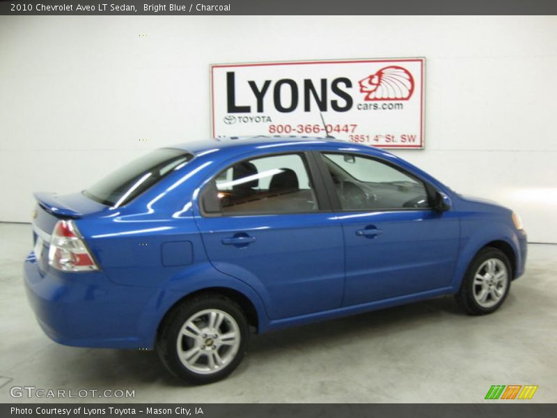 Bright Blue / Charcoal 2010 Chevrolet Aveo LT Sedan