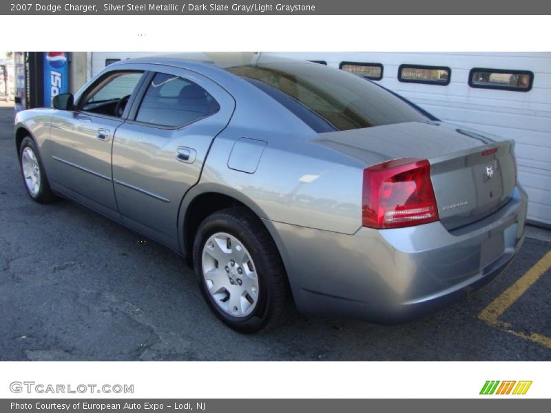 Silver Steel Metallic / Dark Slate Gray/Light Graystone 2007 Dodge Charger