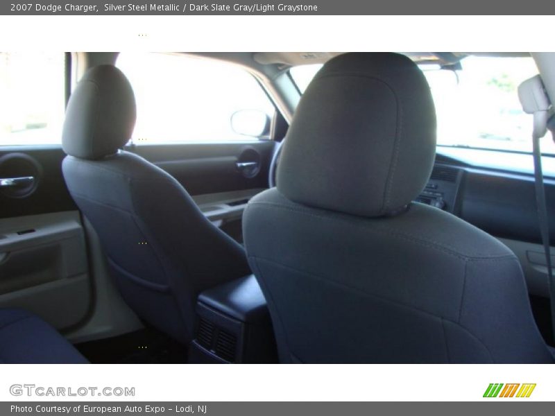 Silver Steel Metallic / Dark Slate Gray/Light Graystone 2007 Dodge Charger